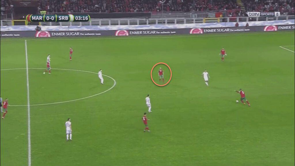 Morocco defensive shape 1