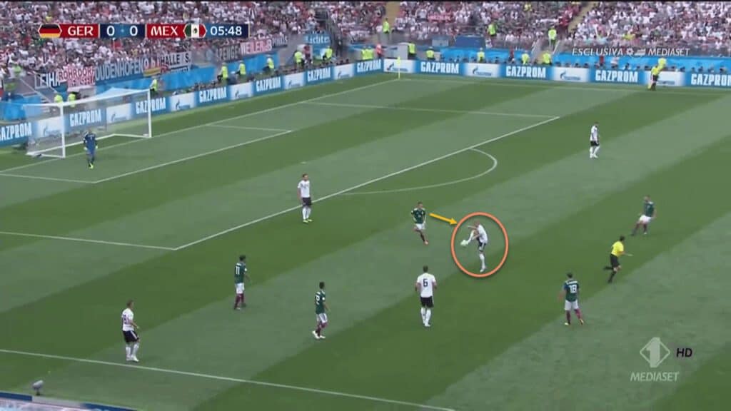 Kroos pressed 2