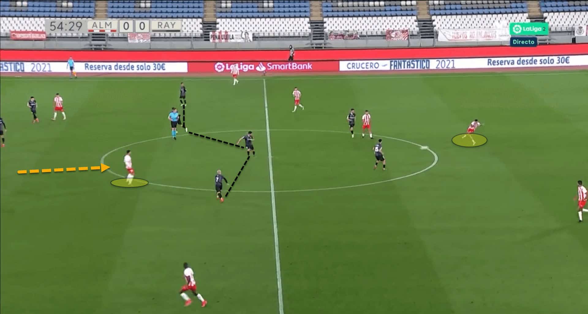 How UD Almeria's fluid and interesting positional play structure is helping them fight for promotion to La Liga