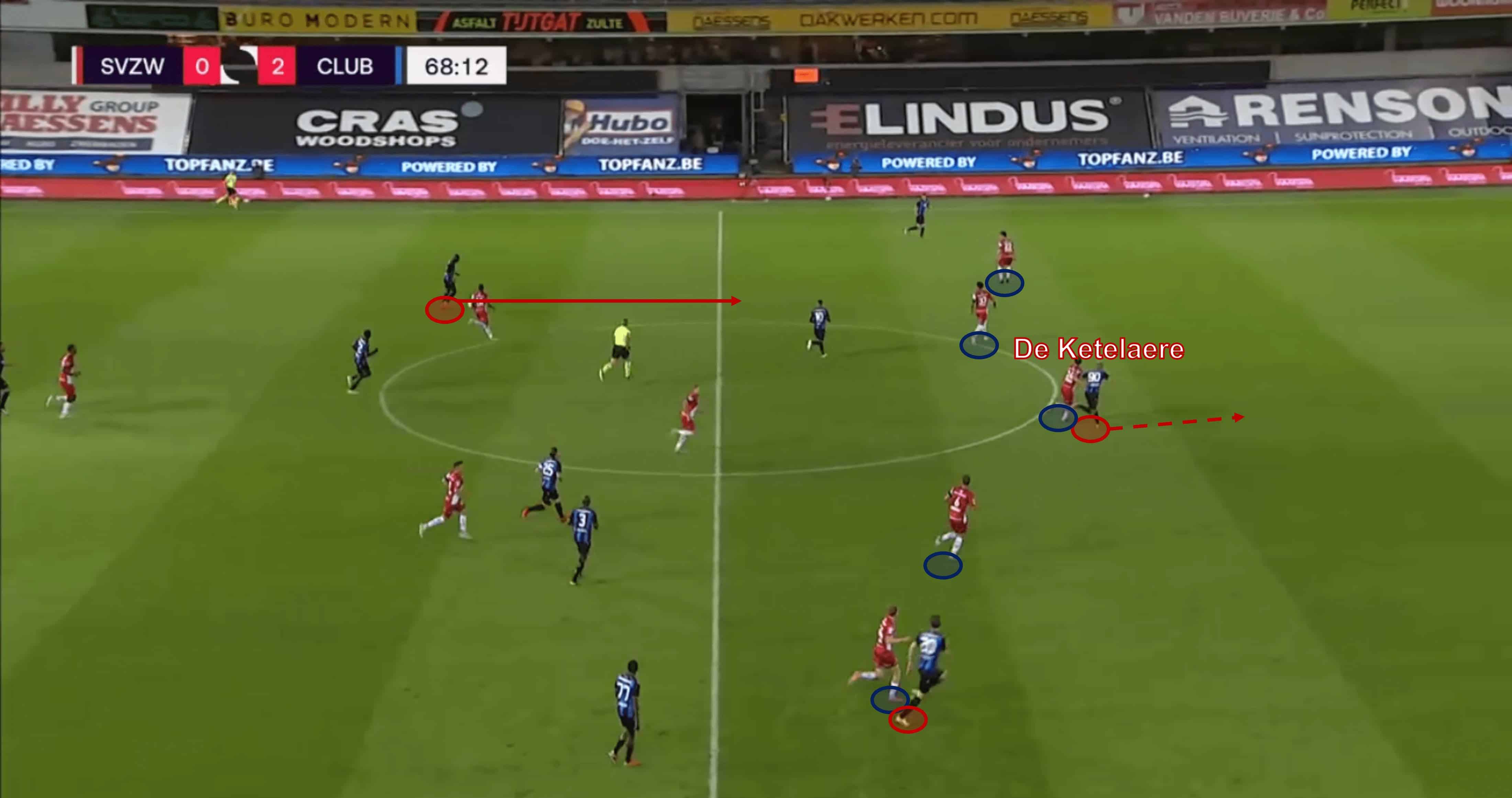 Charles De Ketelaere: Belgium’s Swiss army knife readymade for a January move - scout report tactical analysis tactics