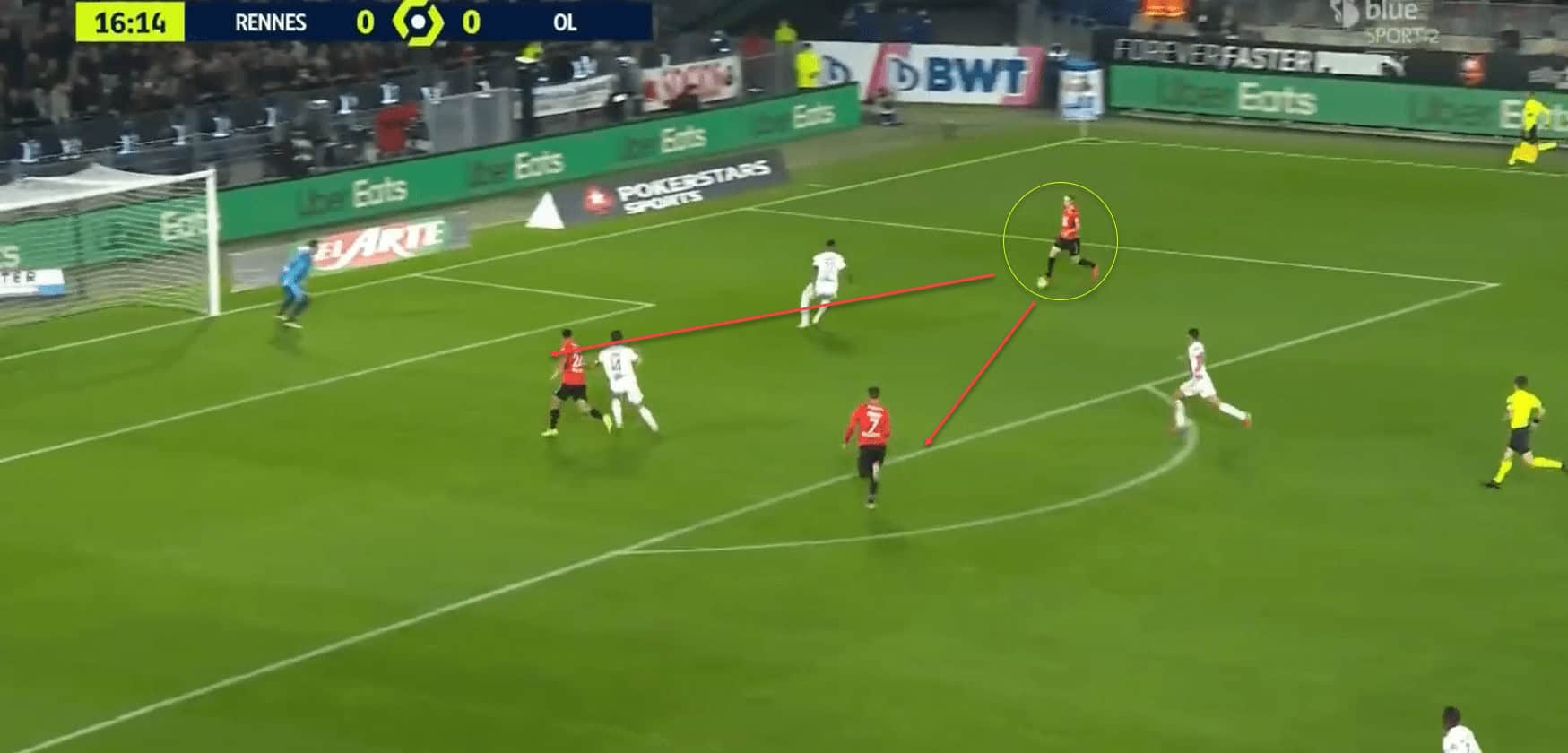 Lovro Majer at Rennes 2021/22 - Scout report tactical analysis tactics