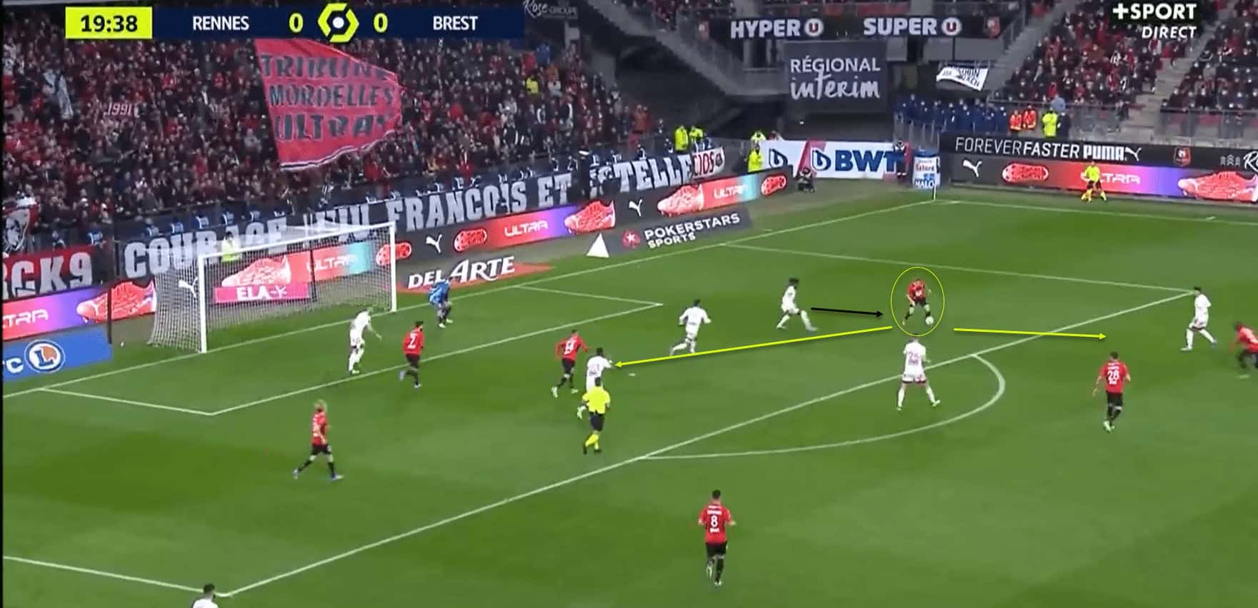 Lovro Majer at Rennes 2021/22 - Scout report tactical analysis tactics