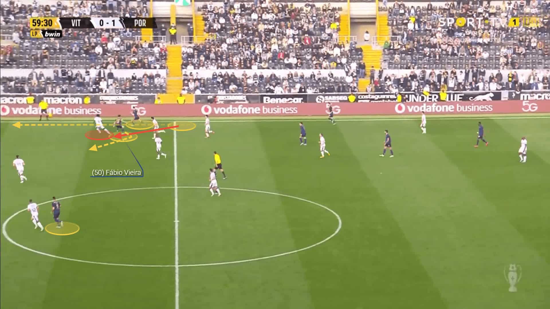 Fabio Vieira at Arsenal - scout report tactical analysis tactics