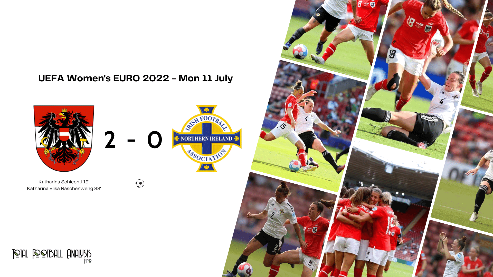 WEURO 2022: Austria vs Northern Ireland - data viz, stats and insights