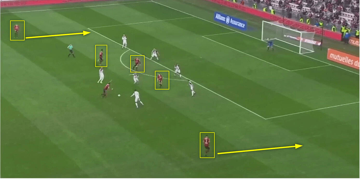 Lucien Favre Tactics At OGC Nice 2022/2023: Unfinished Business In Côte D´azur - Head Coach Analysis 7 Lucien Favre Tactics At OGC Nice: Entering The Final Third