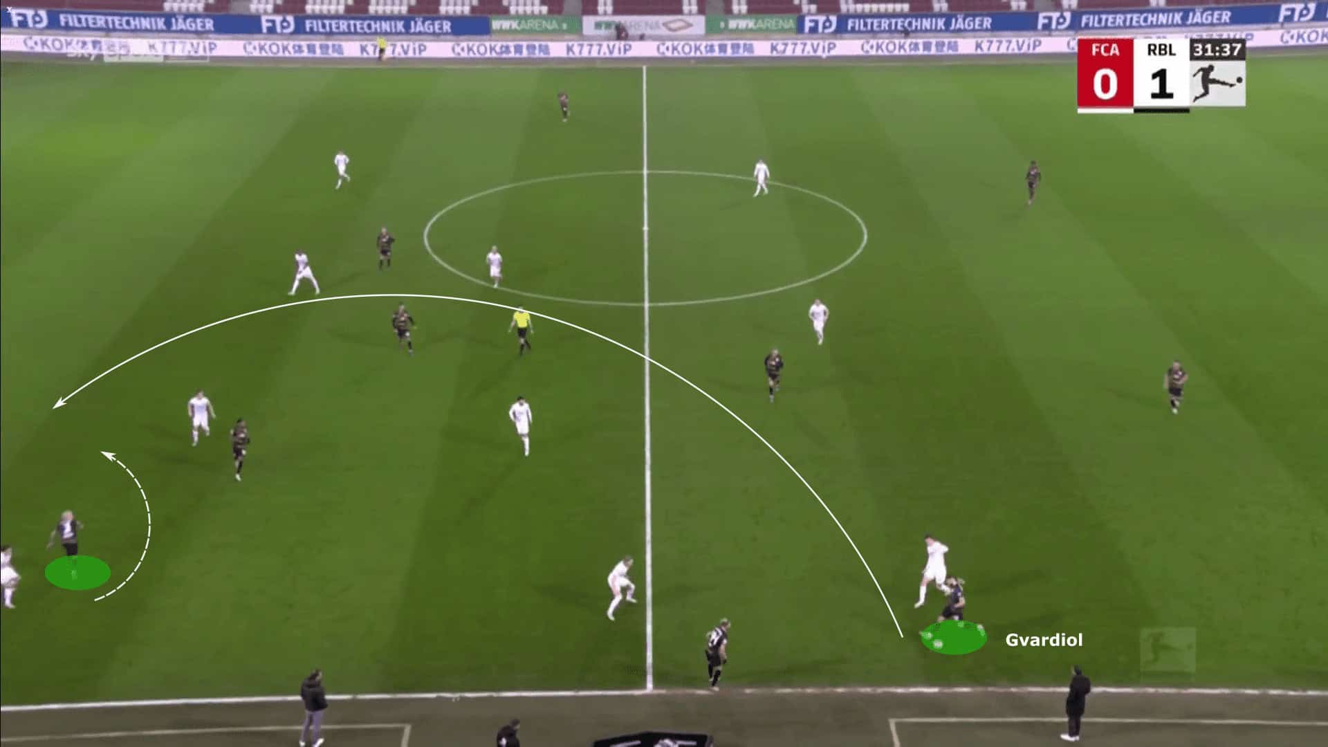 Joško Gvardiol at RB Leipzig 2022/23 - scout report tactics