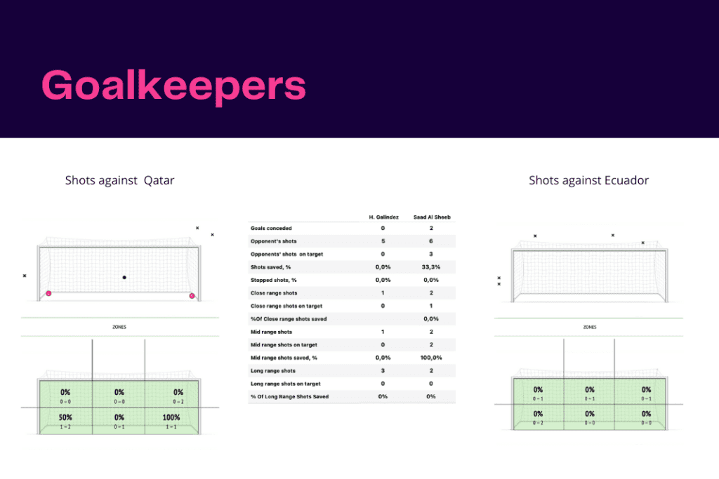 FIFA World Cup 2022: Qatar vs Ecuador - data viz, stats and insights
