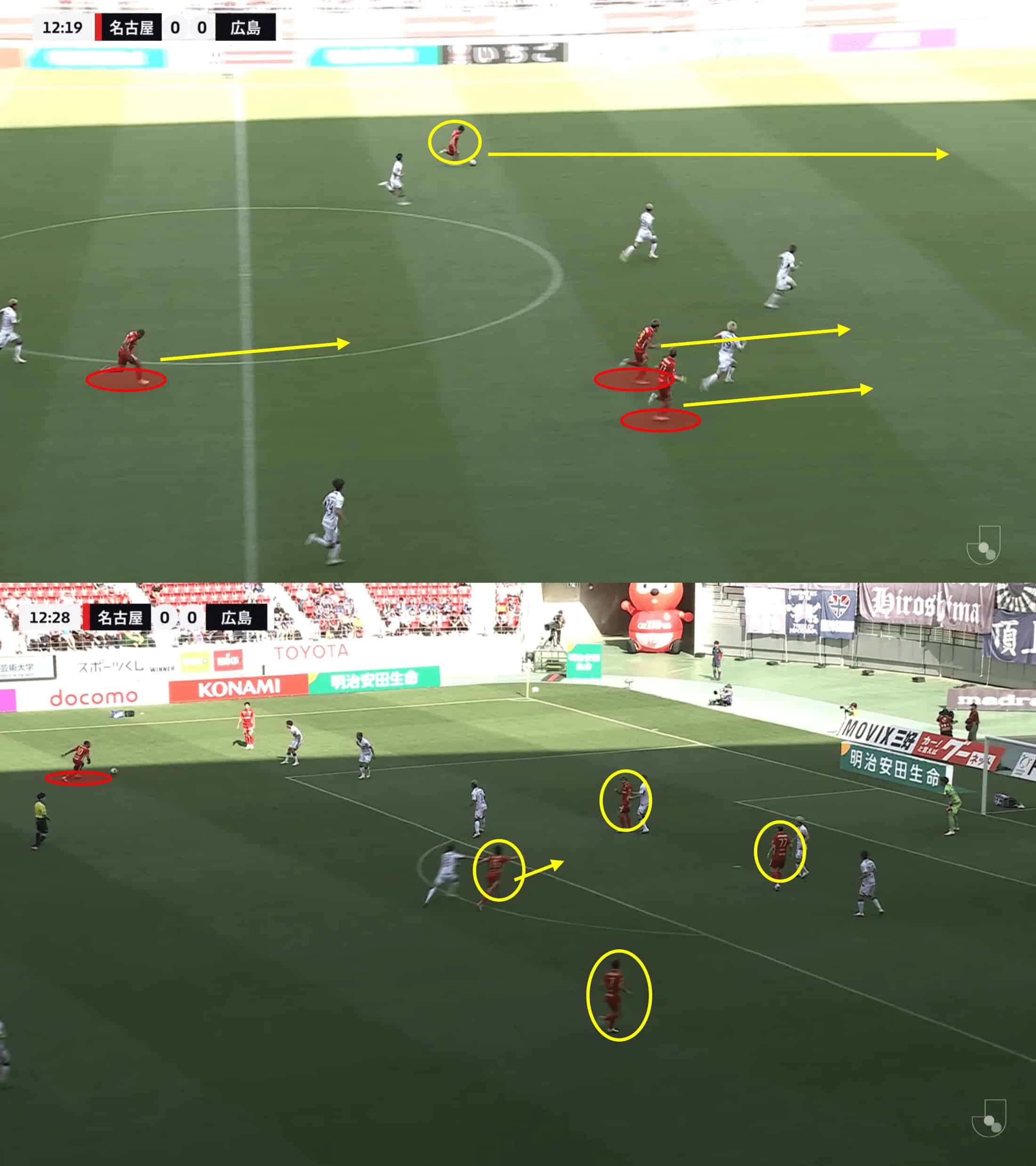 Nagoya Grampus: Their tactics under Kenta Hasegawa – scout report tactical analysis tactics