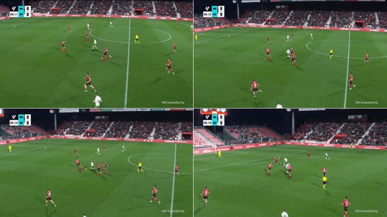 Peque Dribbling vs Mirandes Complete