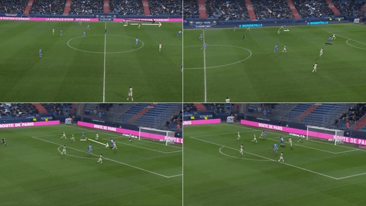 Mendy Goal vs Bastia Complete