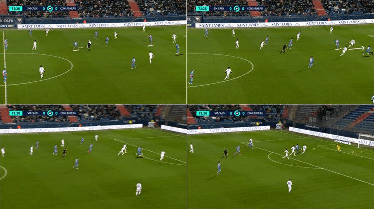 Mendy Goal vs Concarneau Complete 2