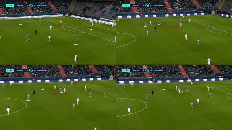 Mendy Goal vs Concarneau Complete