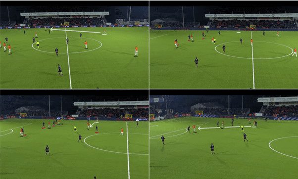 Deinze Build up vs Liege Complete