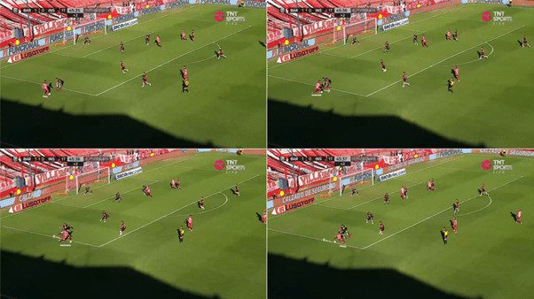 Zalazar Dribbling vs Instituto Complete