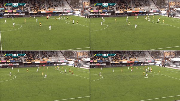 Off balance shot vs KuPS Complete