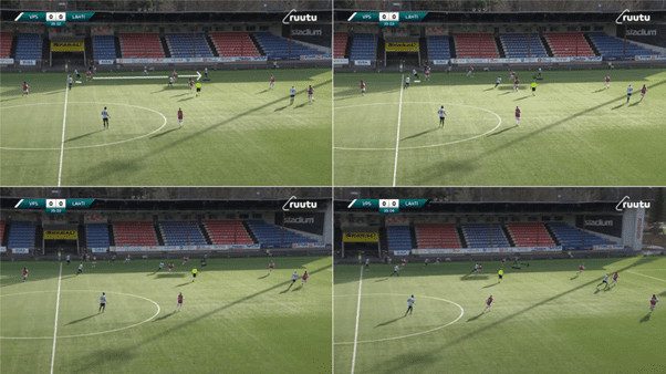 Reception and Turn vs Lahti Complete