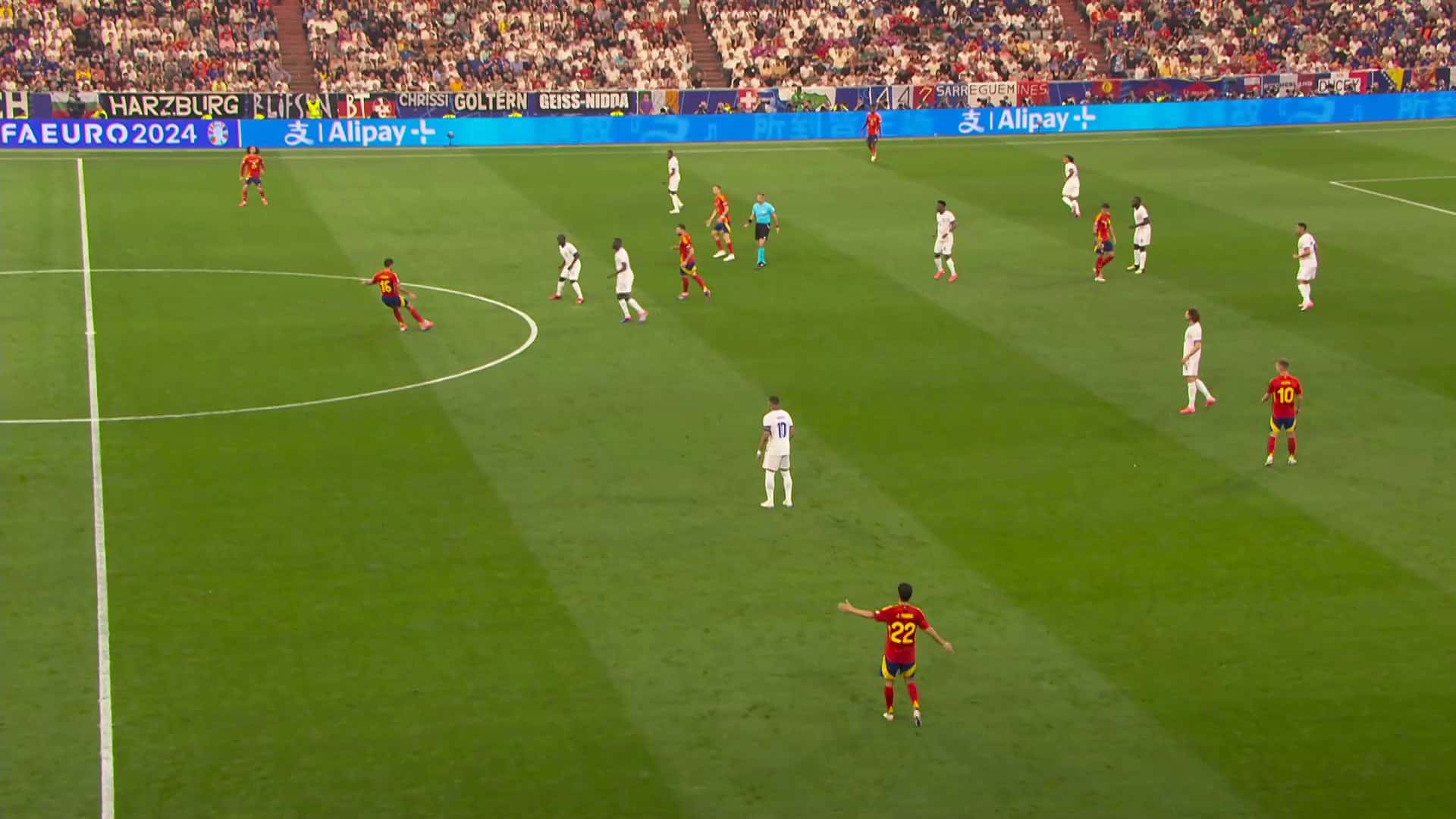 Abwehrpressing Frankreich