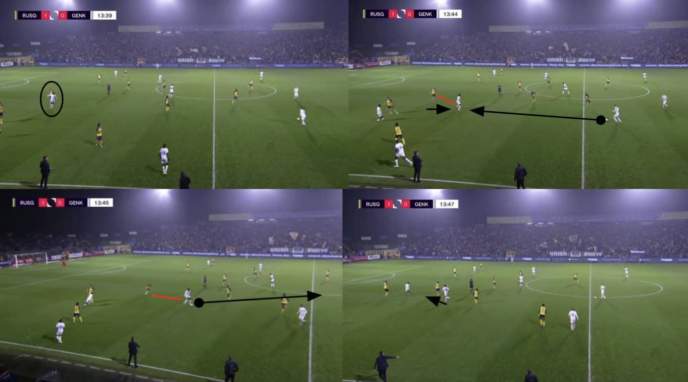 Tolu Arokodare Style Of Play At KRC Genk 2024/2025 - How The Nigerian Marksman Has Developed Over The Last Two Seasons 17 Tolu Arokodare: How the Nigerian marksman has developed over the last two seasons