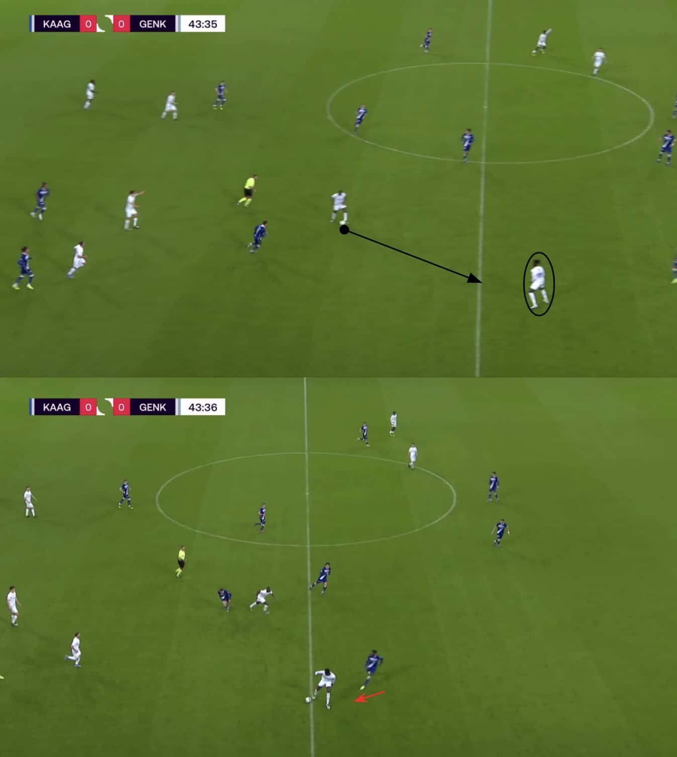 Tolu Arokodare Style Of Play At KRC Genk 2024/2025 - How The Nigerian Marksman Has Developed Over The Last Two Seasons 20 Tolu Arokodare: How the Nigerian marksman has developed over the last two seasons