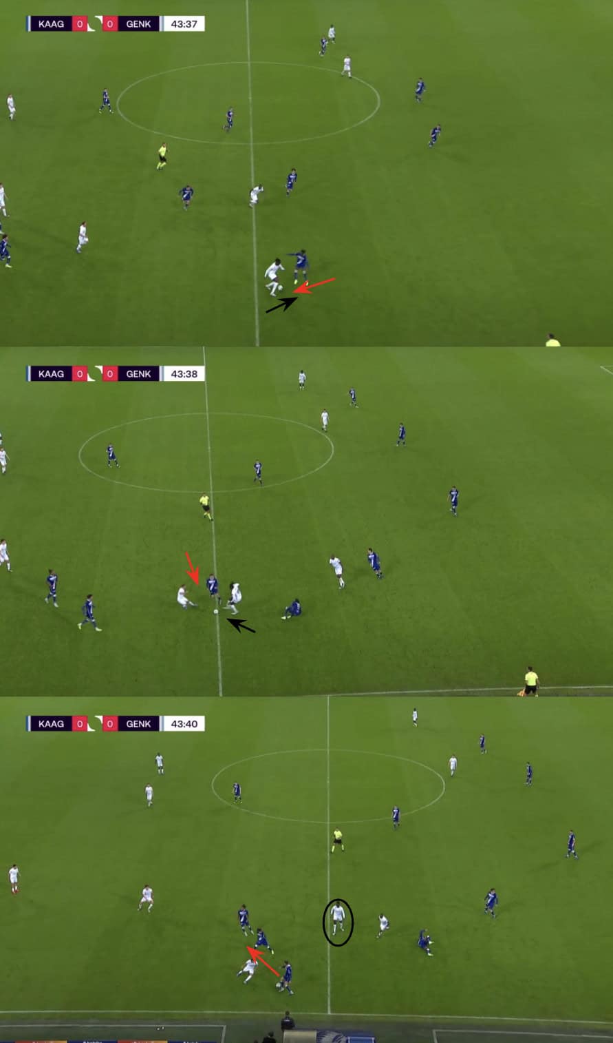 Tolu Arokodare Style Of Play At KRC Genk 2024/2025 - How The Nigerian Marksman Has Developed Over The Last Two Seasons 21 Tolu Arokodare: How the Nigerian marksman has developed over the last two seasons