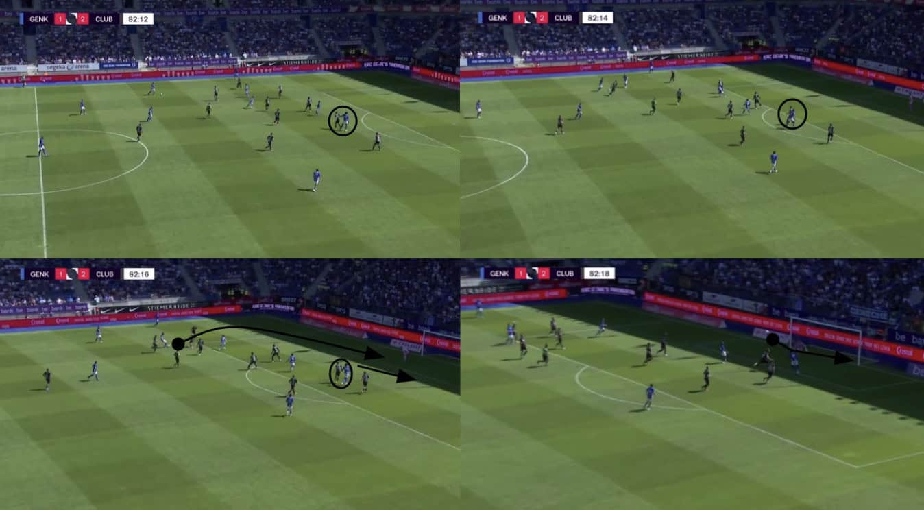 Tolu Arokodare Style Of Play At KRC Genk 2024/2025 - How The Nigerian Marksman Has Developed Over The Last Two Seasons 7 Tolu Arokodare: How the Nigerian marksman has developed over the last two seasons