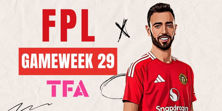 FPL tips gameweek 29 news GW29 advice
