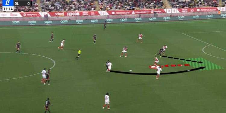 Defensive line penetrated