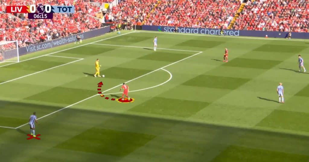 Liverpool striker high press