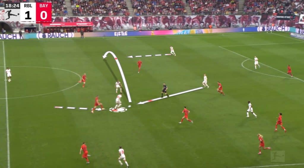 Sesko drops to link play