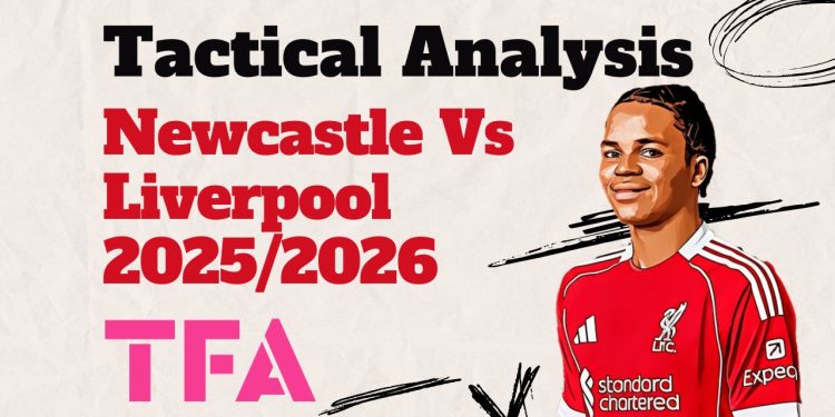 Newcastle Vs Liverpool - EPL 2025/2026 - Tactical Analysis