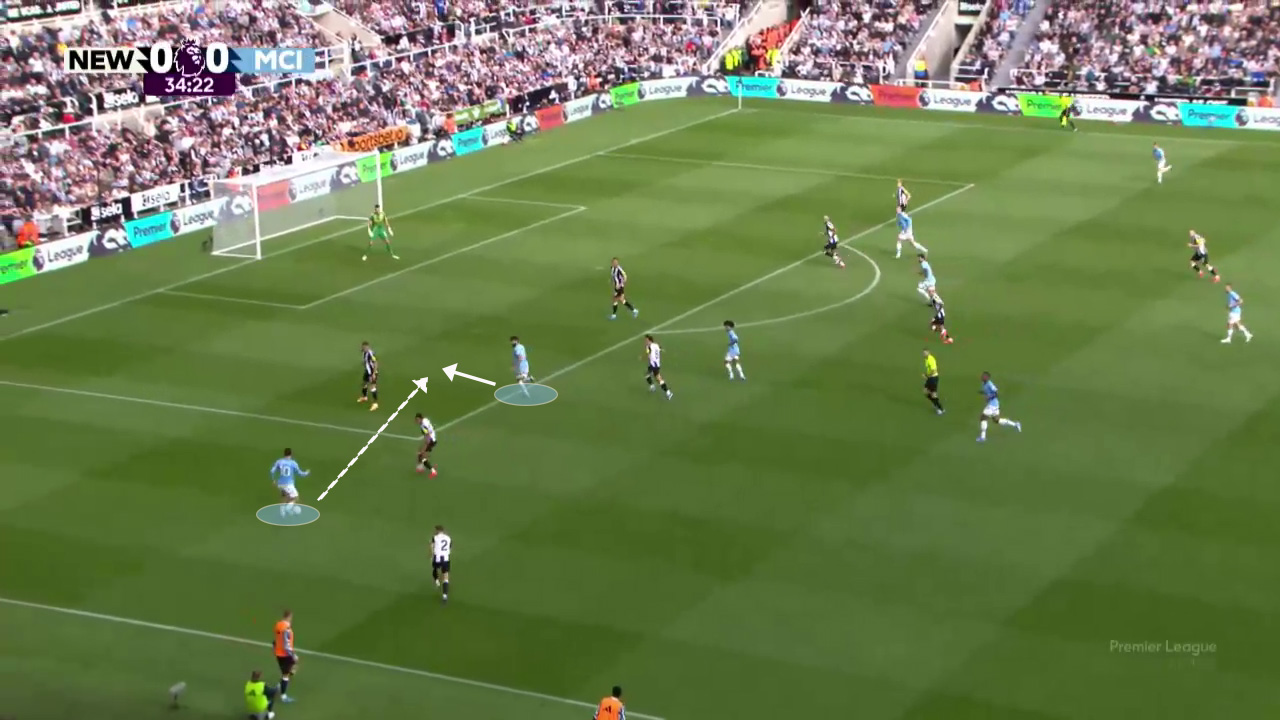 Grealish pass central