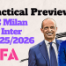 Inter Milan Vs AC Milan – Serie A 2025/2026: The Derby Della Madonnina Chess Match – Tactical Preview 9 AC Milan Vs Inter 20252026