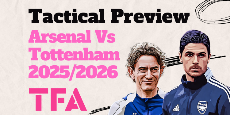 Arsenal Vs Tottenham Hotspur – Premier League 2025/2026: Key North London Derby Tactics – Tactical Preview 1 Arsenal Vs Tottenham 20252026