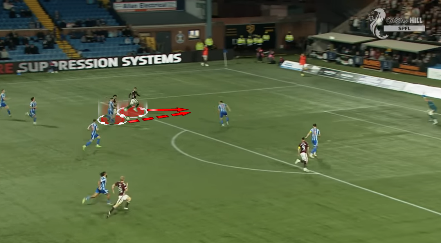 Hearts pass into the