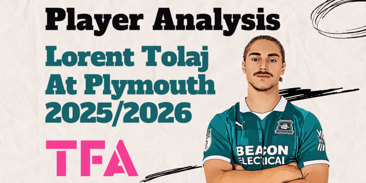 Lorent Tolaj Scout Report At Plymouth Argyle 2025/2026: The Elite Goalscorer Trapped In A Struggling Team – Player Analysis 1 Lorent Tolaj At Plymouth 20252026
