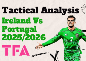 Republic of Ireland Vs Portugal [2–0] – FIFA World Cup 2026 Qualifiers : How Republic of Ireland Defensive And Counter-Attacking Tactics Smashed Portugal – Tactical Analysis