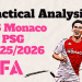 AS Monaco Vs PSG 20252026 - tactical analysis