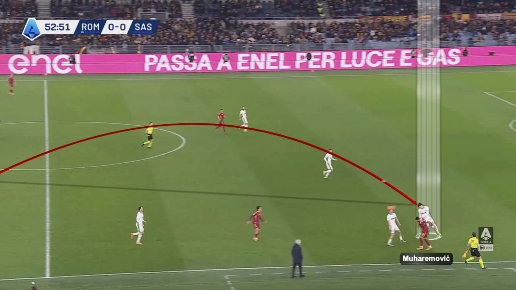 Wide channel defensive header