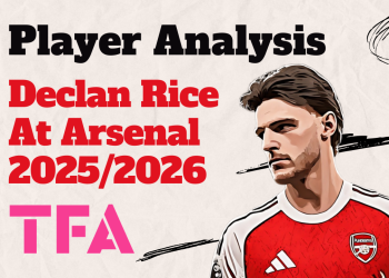 Declan Rice At Arsenal 20252026