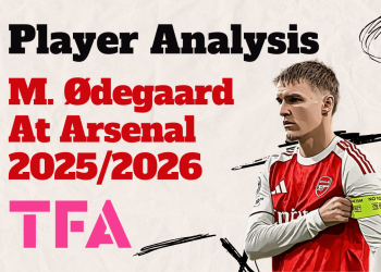 Martin Ødegaard Scout Report At Arsenal 20252026