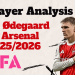 Martin Ødegaard Scout Report At Arsenal 20252026