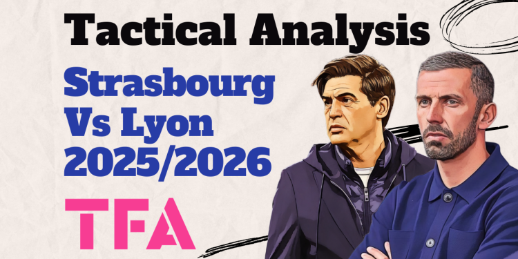 Strasbourg 3-1 Lyon - tactical analysis