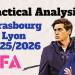 Strasbourg 3-1 Lyon - tactical analysis