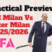 Inter Milan Vs AC Milan – Serie A 2025/2026: The Derby Della Madonnina Second Round – Tactical Preview