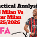 Inter Milan Vs AC Milan – Serie A 2025/2026: The Rossoneri Counterattacking Weapon – Tactical Analysis