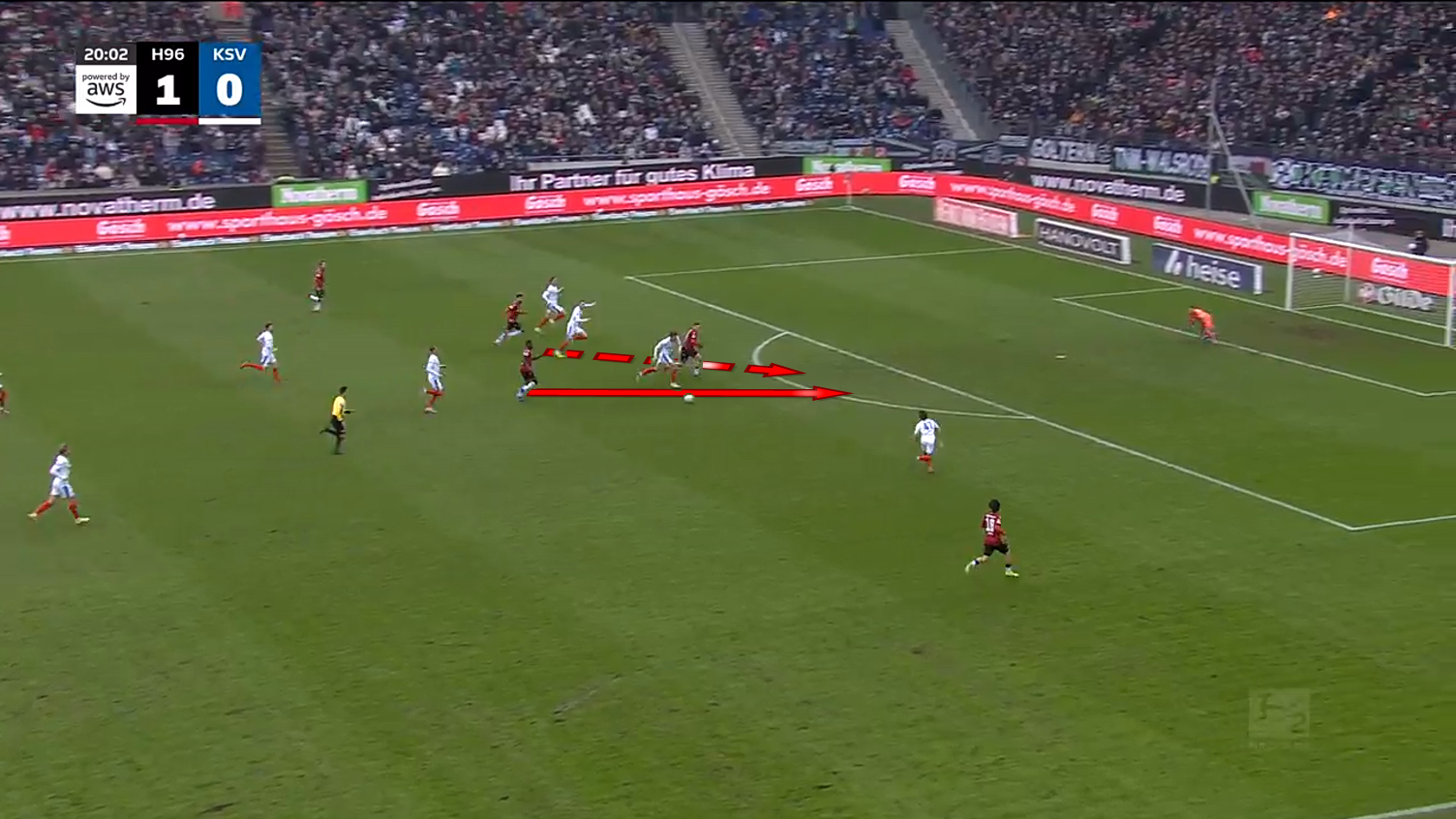 Noel Aseko at Hannover 96 2025/26: The replacement for Leon Goretzka