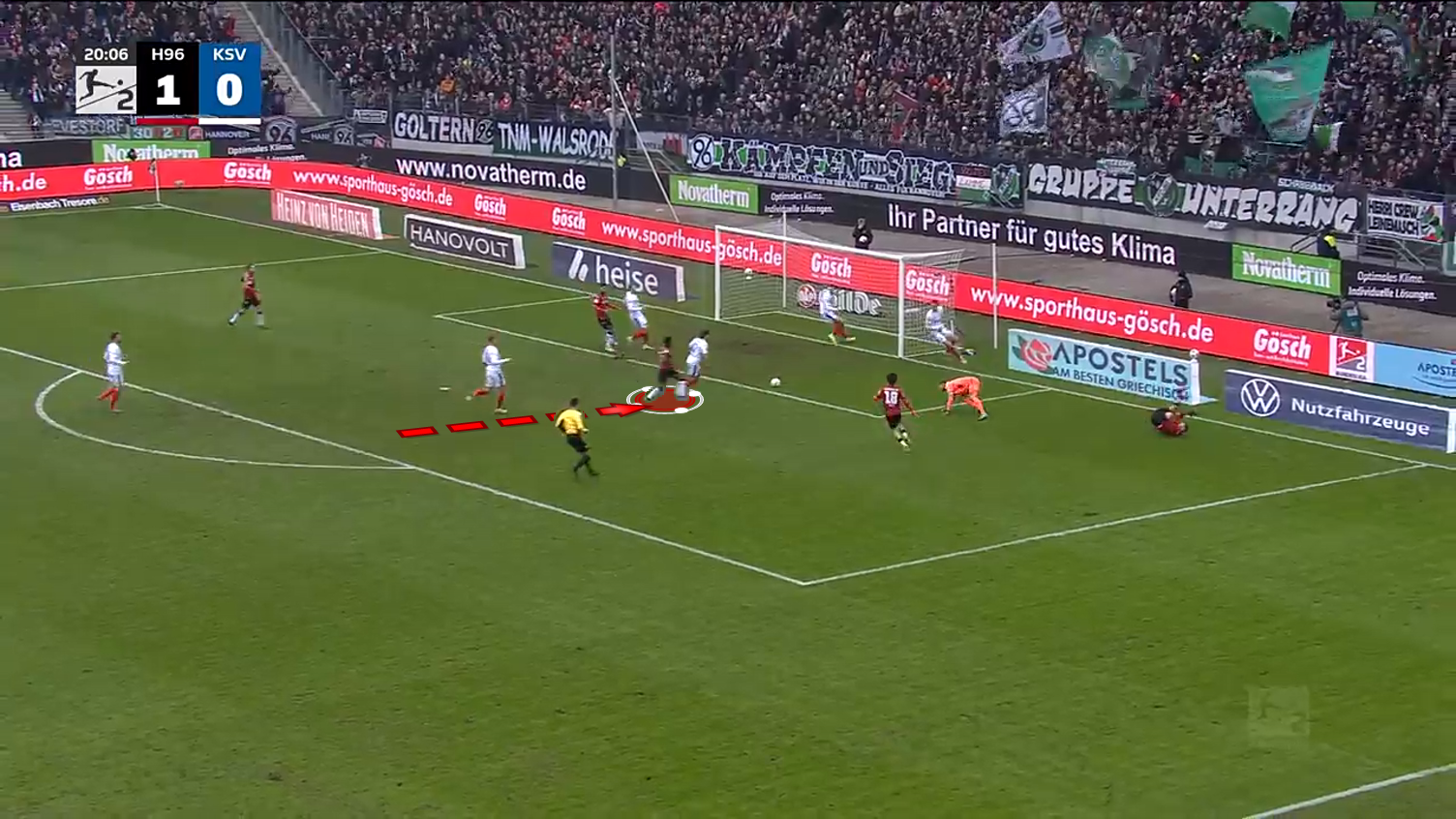 Noel Aseko at Hannover 96 2025/26: The replacement for Leon Goretzka
