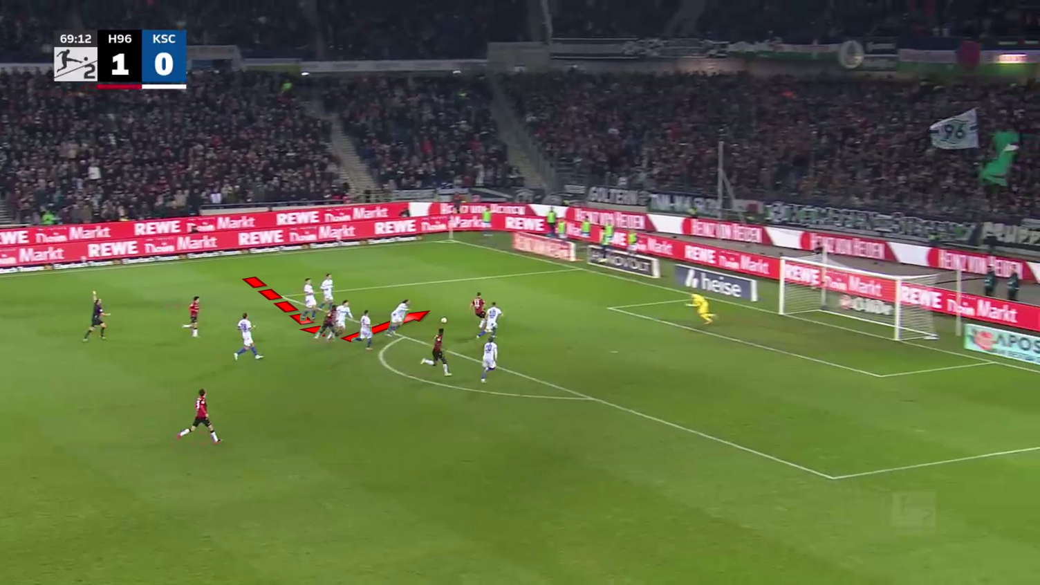 Noel Aseko at Hannover 96 2025/26: The replacement for Leon Goretzka