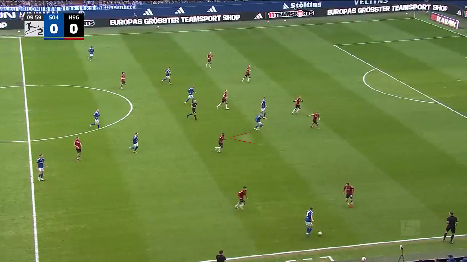 Noel Aseko at Hannover 96 2025/26: The replacement for Leon Goretzka
