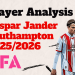 caspar-jander-scout-report-southampton-2025-2026-analysis-tactics